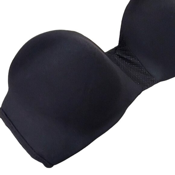 Maidenform Self Expressions SE0015 Black Strapless Wireless Bra Back Closure 34B - Picture 2 of 8